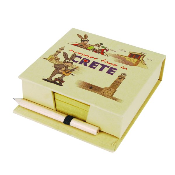 NOTEBOOK WITH PENCIL CRETE