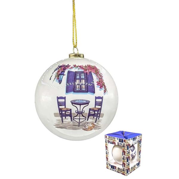 BALL WITH CHAIR GREECE /7,5CM