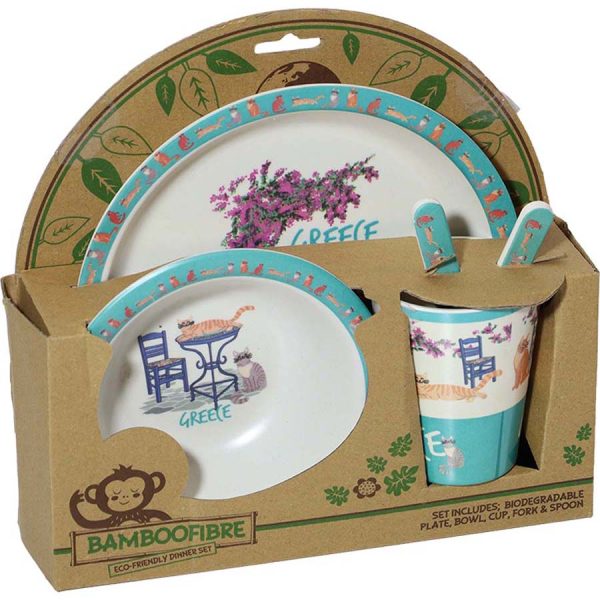 ΣΕΤ ΦΑΓΗΤΟΥ ΠΑΙΔΙΚΟ ΜΕ ΒΟΥΚΑΜΒΙΛΙΑ GREECE ΒΕΡΑΜΑΝ