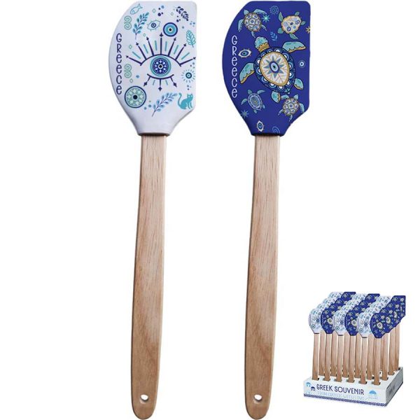 SPATULA SILICONE GREECE /31X6,5CM