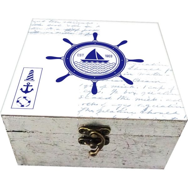 WOODEN BOX 15Χ16Χ8,5CM