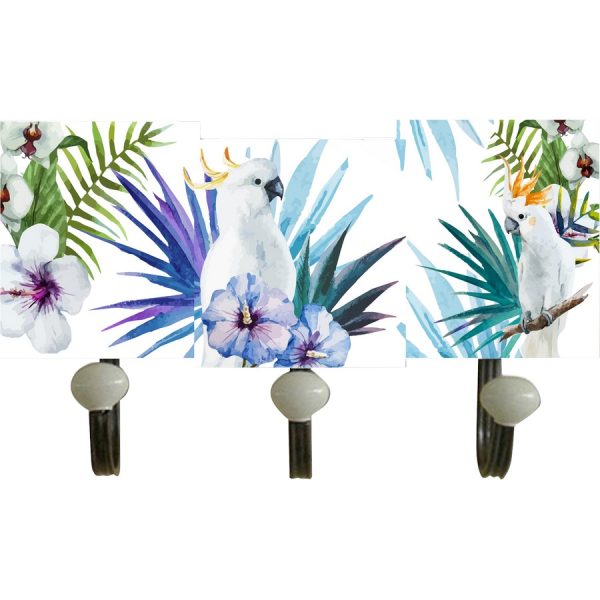 ΚΡΕΜΑΣΤΡΑ 3ΘΕΣΕΩΝ ΜΕ ΠΑΠΑΓΑΛΟ /34,5Χ20,5Χ7,5ΕΚ