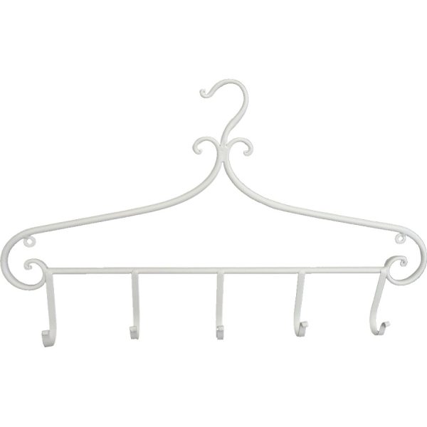 ΚΡΕΜΑΣΤΡΑ ΜΕΤΑΛ. 5 ΘΕΣΕΩΝ ΛΕΥΚΟ /51Χ4,5Χ30,5ΕΚ