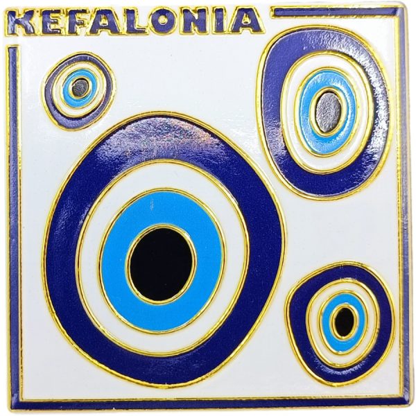 MAGNET EYE KEFALONIA /7,5Χ7,5CM