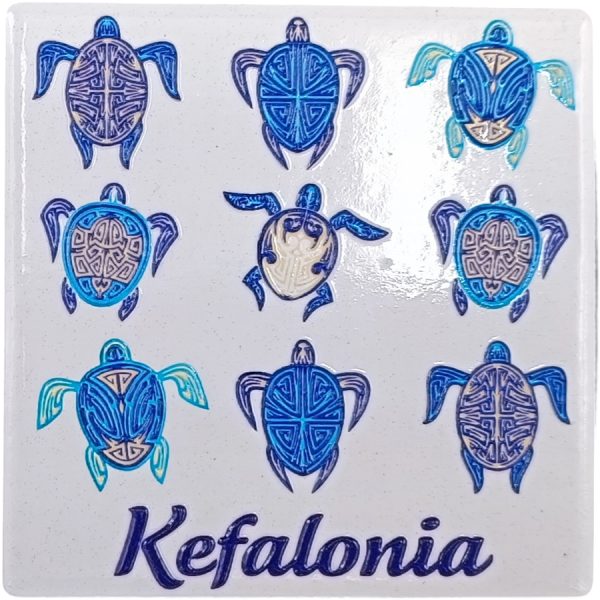 MAGNET TURTLE KEFALONIA /7,5Χ7,5CM