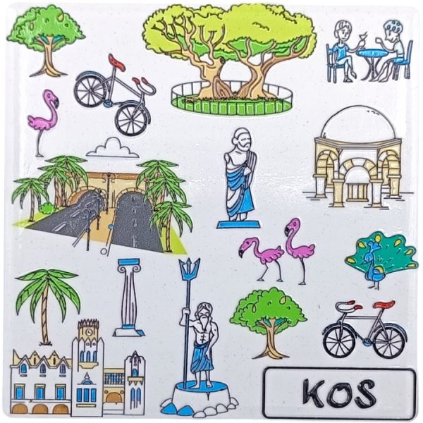 ΜΑΓΝΗΤΑΚΙ ΜΕ ΣΧΕΔΙΑ ΚΩΣ /7,5Χ7,5ΕΚ /ΣΥΣΚ10