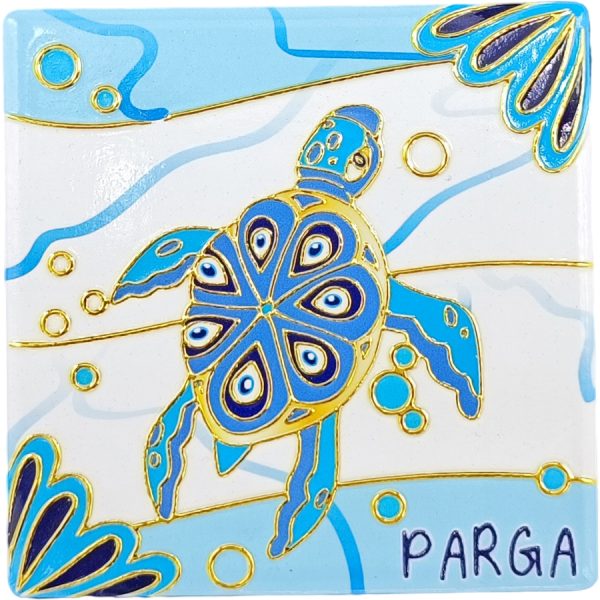 MAGNET TURTLE PARGA /7,5Χ7,5CM