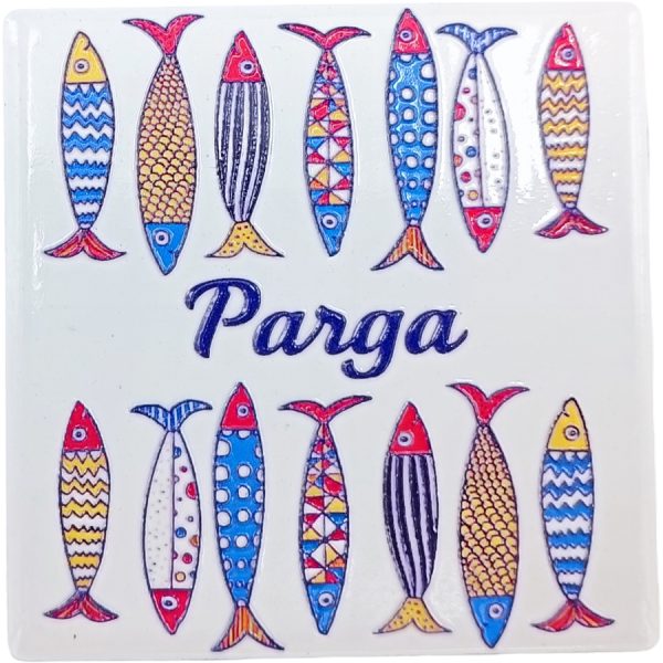 MAGNET FISH PARGA /7,5Χ7,5CM