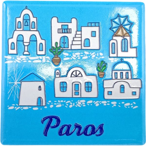 MAGNET WINDMILL PAROS /7,5Χ7,5CM