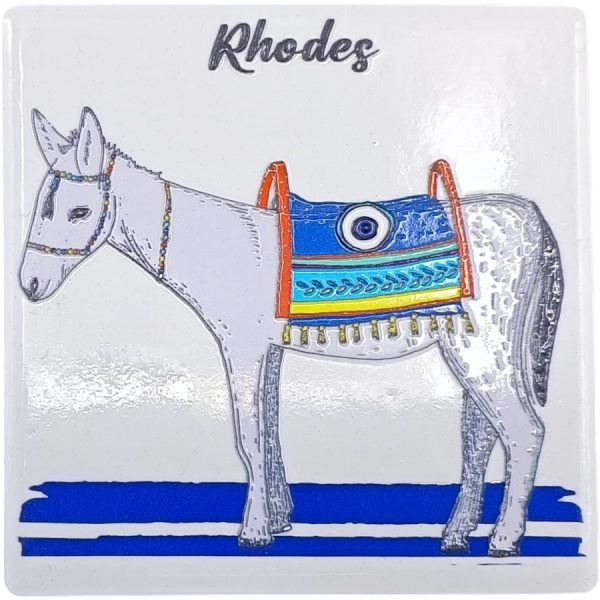 ΜΑΓΝΗΤΑΚΙ ΓΑΙΔΟΥΡΑΚΙ ΡΟΔΟΣ /7,5Χ7,5ΕΚ /ΣΥΣΚ10