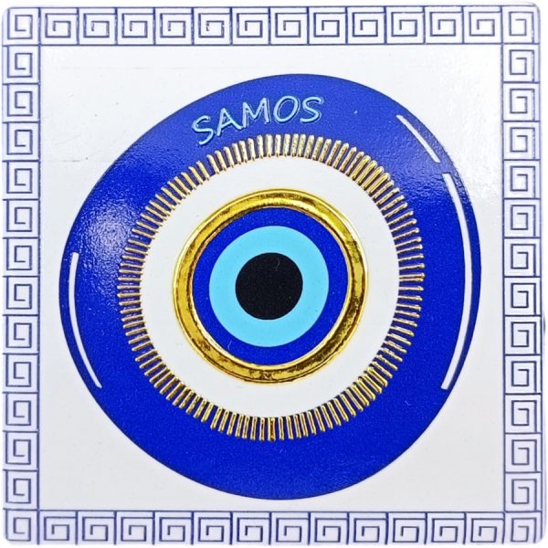 MAGNET EYE SAMOS /7,5Χ7,5CM