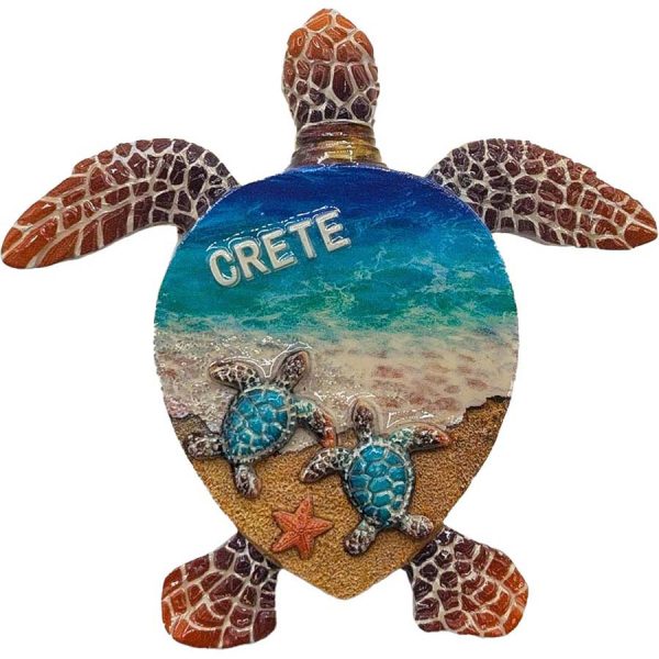 MAGNET TURTLE CRETE  10Χ10CM