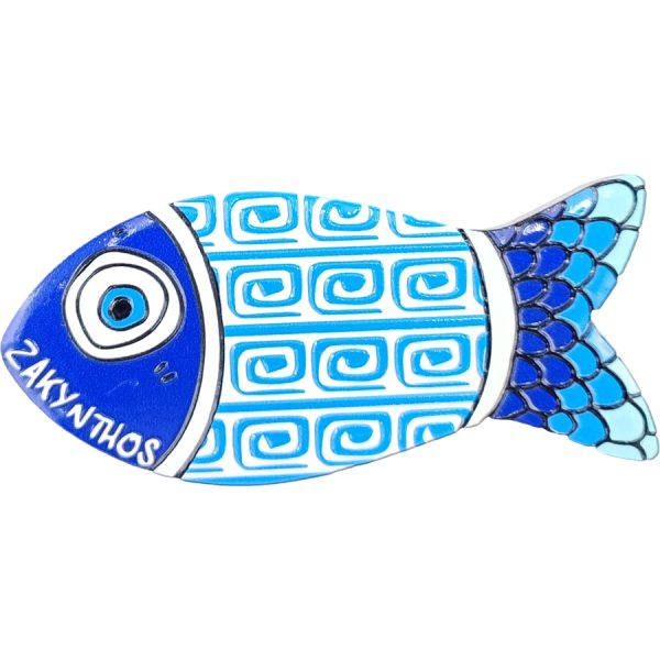 MAGNET FISH ZAKYNTHOS /4Χ9CM