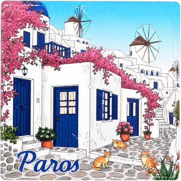 ΜΑΓΝΗΤΑΚΙ ΤΕΤΡΑΓ. ΣΩΚΑΚΙΑ ΜΕ ΑΝΕΜΟΜΥΛΟΥΣ ΠΑΡΟΣ /7,5Χ7,5ΕΚ /ΣΥΣΚ10