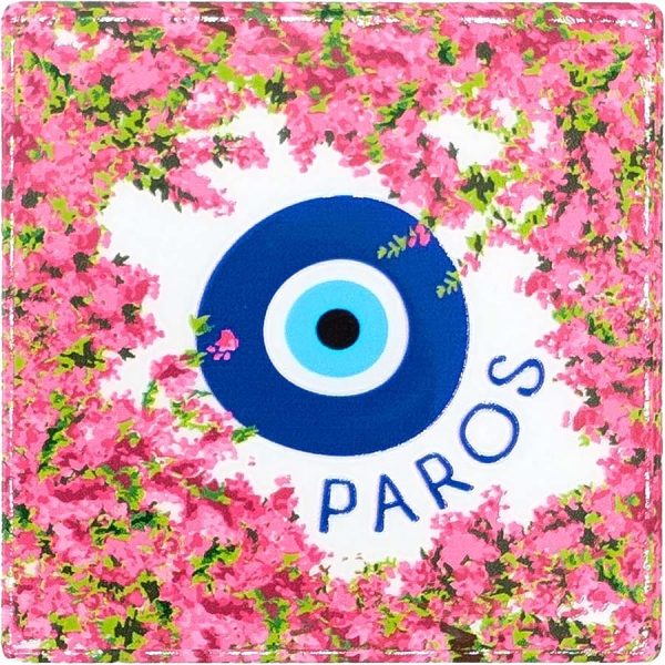 ΜΑΓΝΗΤΑΚΙ ΤΕΤΡΑΓ. ΜΑΤΙ ΚΑΙ ΒΟΥΚΑΜΒΙΛΙΑ ΠΑΡΟΣ /7,5Χ7,5ΕΚ /ΣΥΣΚ10