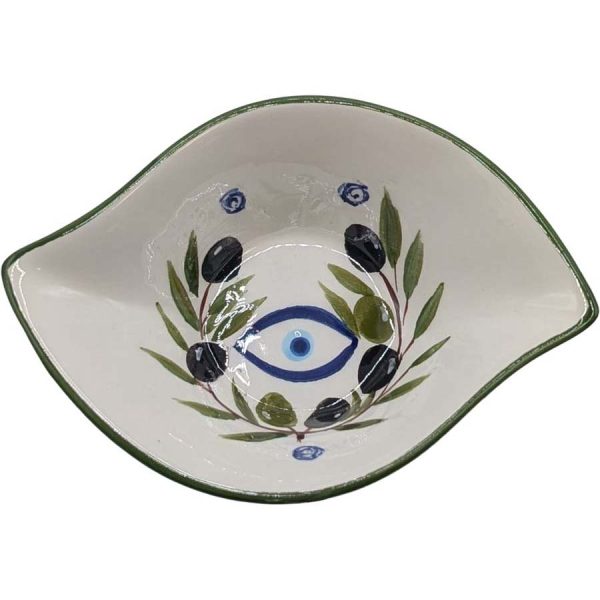 DOLOMITE LEAF SMALL PLATE