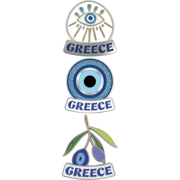 PINS WITH EYES GREECE