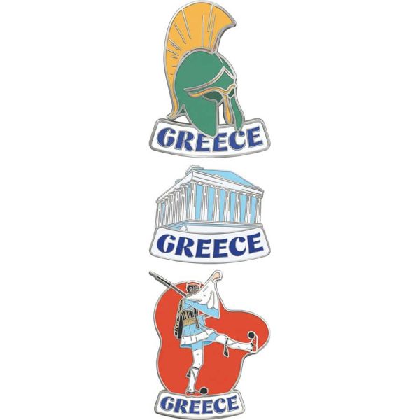 PINS WITH GREEK ELEMENTS GREECE