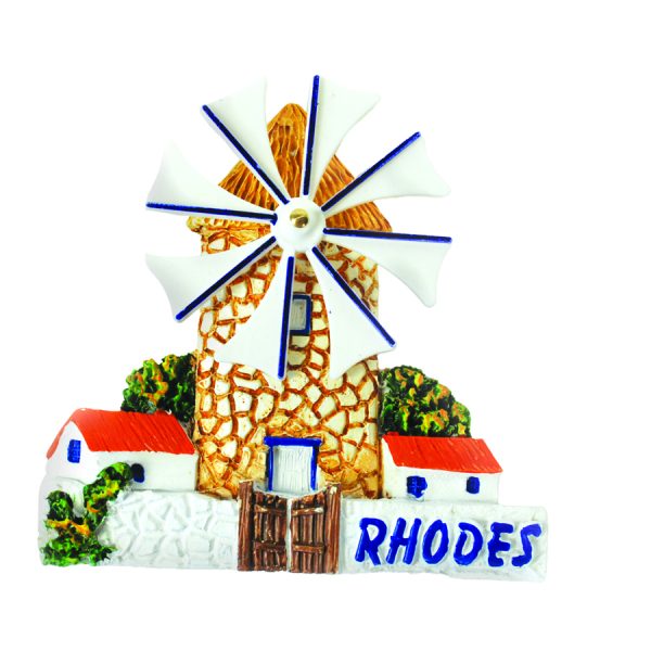 ΜΑΓΝΗΤΑΚΙ ΜΕ ΑΝΕΜΟΜΥΛΟ RHODES /ΣΥΣΚ10