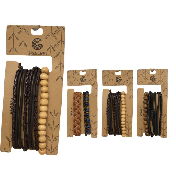 ΒΡΑΧΙΟΛΙ ΜΕ ΔΕΡΜΑΤΙΝΗ 4ΣΧΕΔ. /ΣΥΚ12