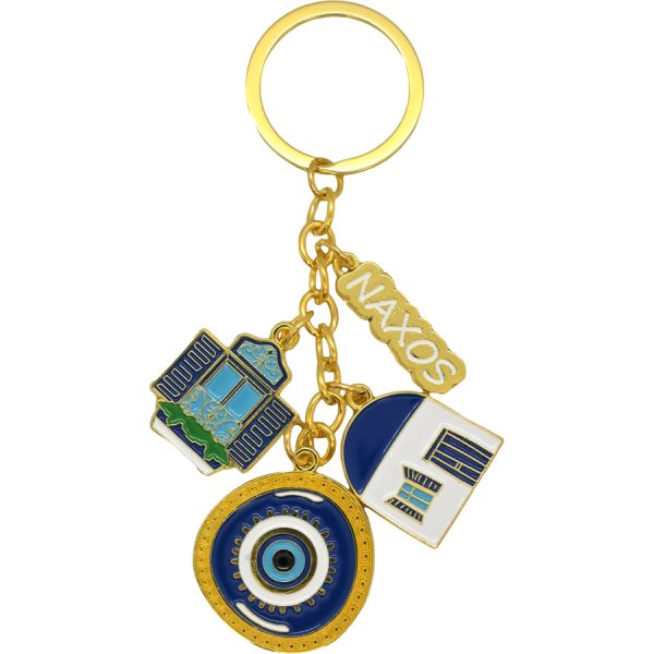 KEYRING EYE NAXOS