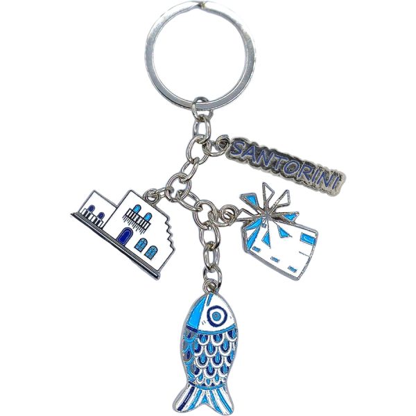 KEYRING SANTORINI
