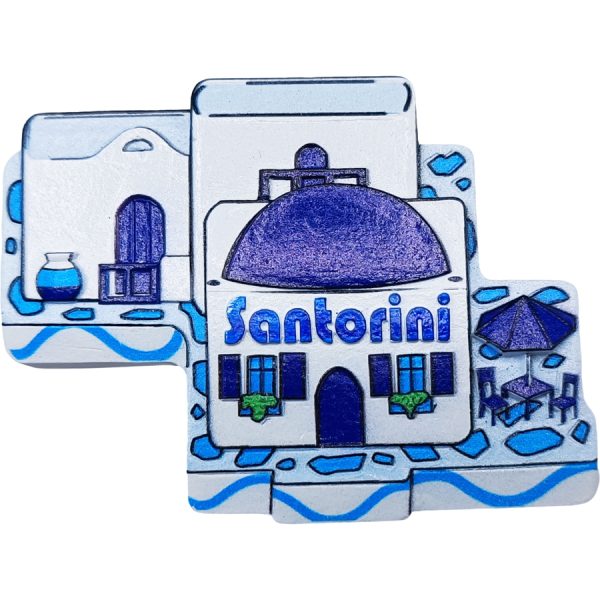 MAGNET SANTORINI /7Χ5,5CM