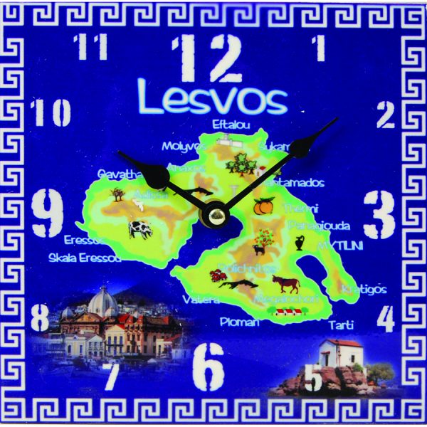 ΡΟΛΟΙ ΤΕΤΡΑΓΩΝΟ LESVOS ΜΠΛΕ /20Χ20Χ3,5ΕΚ