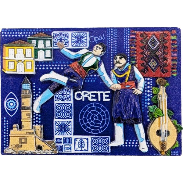 MAGNET CRETAN DANCERS