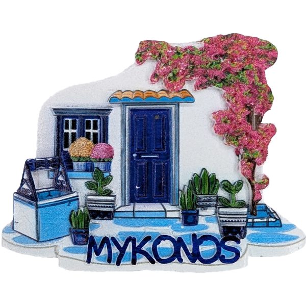 MAGNET WITH WELL MYKONOS