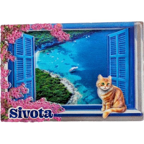 MAGNET WITH CAT SIVOTA