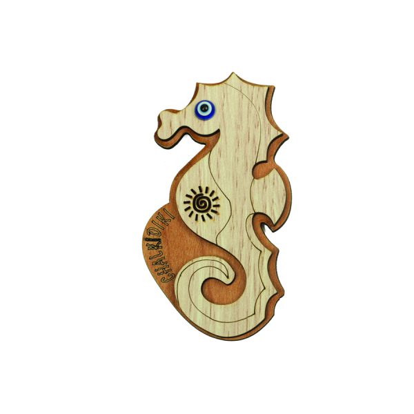 ΜΑΓΝΗΤΑΚΙ ΙΠΠΟΚΑΜΠΟΣ ΜΕ ΜΑΤΑΚΙ CHALKIDIKI /ΣΥΣΚ12