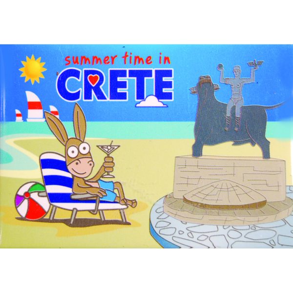 ΜΑΓΝΗΤΑΚΙ ΓΑΙΔΟΥΡΑΚΙ ΜΙΝΩΑΣ /5Χ8ΕΚ/ΣΥΣΚ10