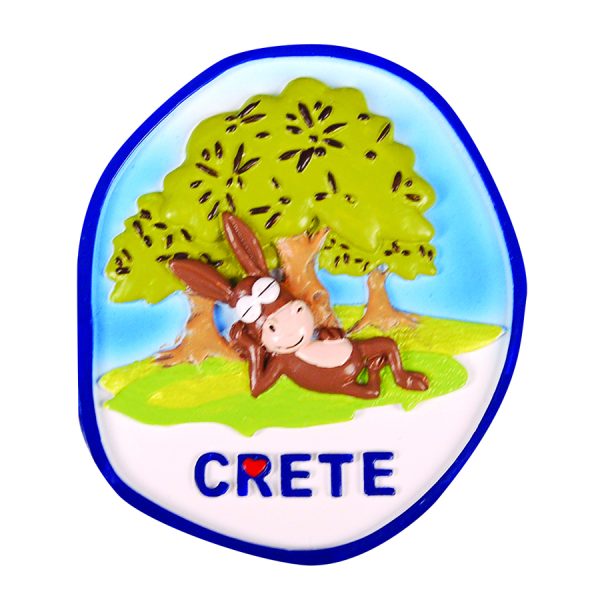 ΜΑΓΝΗΤΑΚΙ ΣΤΡΟΓ. ΕΛΙΑ CRETE ΛΕΥΚΟ/ΣΥΣΚ10