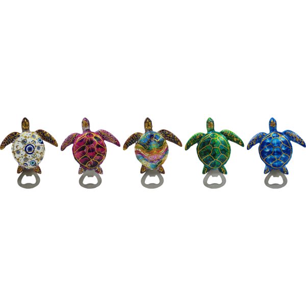 BOTTLE OPENER-MAGNET TURTLE /10CM