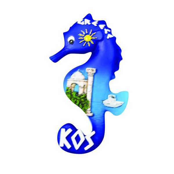 ΜΑΓΝΗΤΑΚΙ ΙΠΠΟΚΟΜΠΟΣ KOS /ΜΠΛΕ /ΣΥΣΚ10