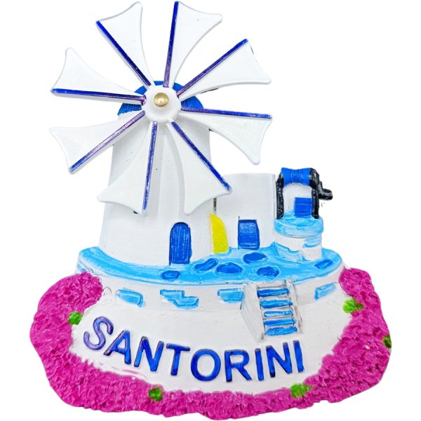 MAGNET WINDMILL SANTORINI