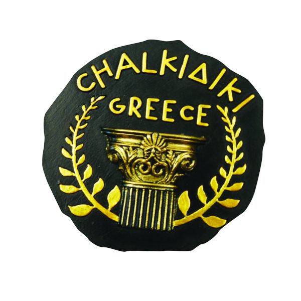 ΜΑΓΝΗΤΑΚΙ ΚΙΟΝΑΣ CHALKIDIKI /ΜΑΥΡΟ /ΣΥΣΚ10