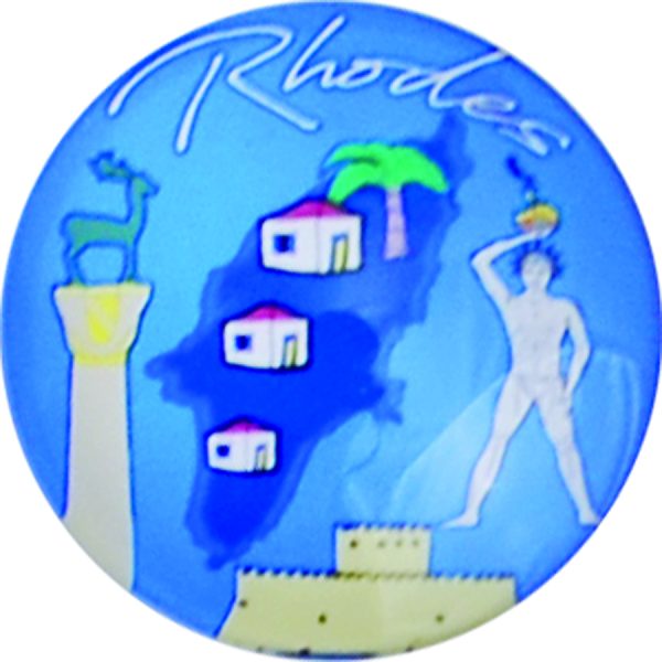 ΜΑΓΝΗΤΑΚΙ ΣΤΡΟΓΓ. RHODES /4ΕΚ /ΣΥΣΚ10