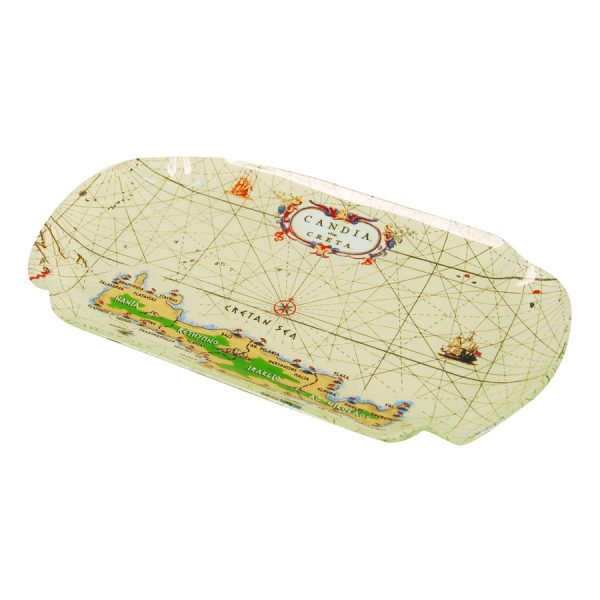 GLASS PLATE  24X14CM