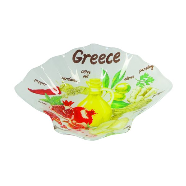 SHELL SHAPE BOWL  16X14CM