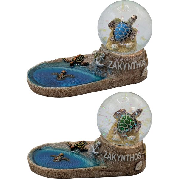 ΓΥΑΛINH ΜΠΑΛΑ ME ΧΕΛΩΝΑ ΖΑΚΥΝΘΟΣ 2ΧΡΩΜ/11Χ5,5Χ7ΕΚ /ΣΥΣΚ4