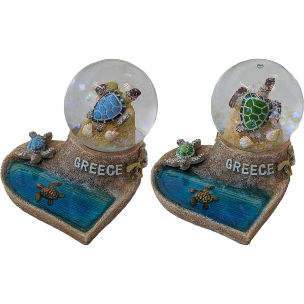 ΓΥΑΛINH ΜΠΑΛΑ ΧΕΛΩΝΑ GREECE 2ΧΡΩΜ/11Χ5,5Χ7ΕΚ /ΣΥΣΚ4