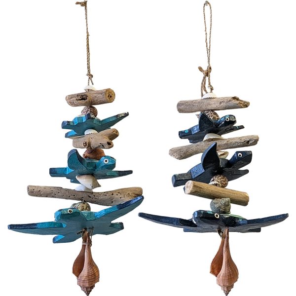 PENDANT WITH TURTLES  35Χ15CM