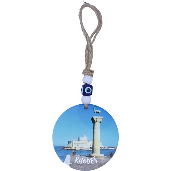 ΚΡΕΜΑΣΤΟ ΤΟΠΙΟ ΡΟΔΟΣ ΓΥΑΛΙΝΟ /10ΕΚ/ΣΥΣΚ6