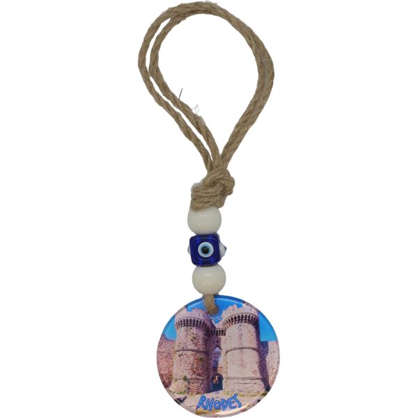 ΚΡΕΜΑΣΤΟ ΑΞΙΟΘΕΑΤΟ ΡΟΔΟΣ ΓΥΑΛΙΝΟ /5ΕΚ/ΣΥΣΚ6