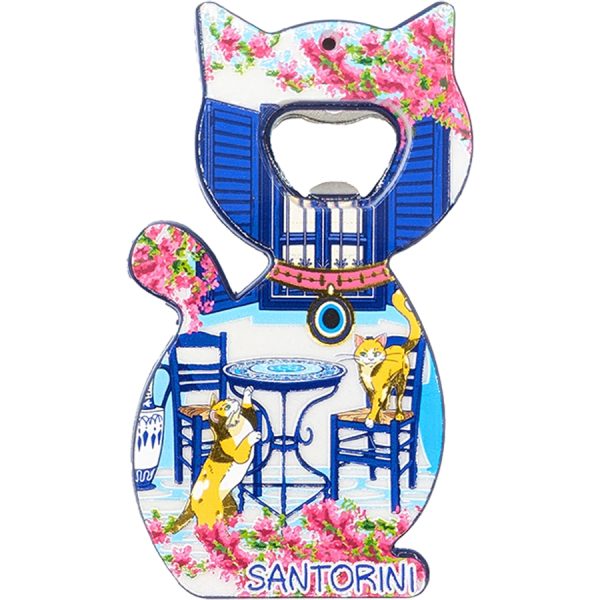 ΑΝΟΙΧΤΗΡΙ ΓΑΤΟΥΛΑ ΤΡΑΠΕΖΑΚΙ ΣΑΝΤΟΡΙΝΗ ΧΡΥΣΟ /ΣΥΣΚ10