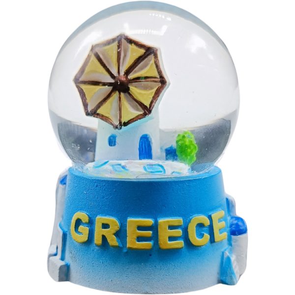 BALL GLASS 'WINDMILL' GREECE