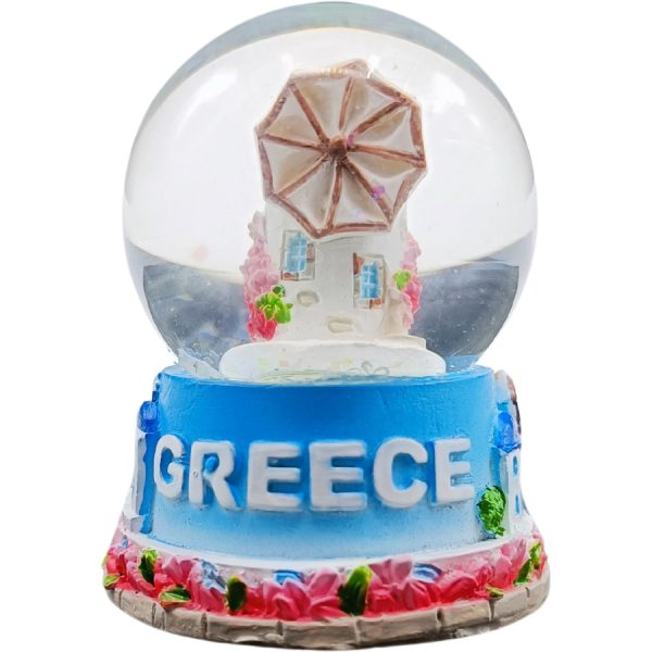 BALL GLASS 'WINDMILL' GREECE