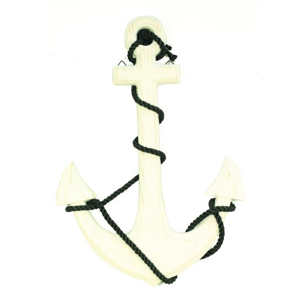 ΑΓΚΥΡΑ ΞΥΛΙΝΗ ΛΕΥΚΗ ΜΕ ΣΧΟΙΝΙ/61Χ42Χ6ΕΚ